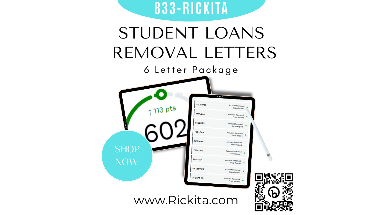 Student Loans Dispute Letter Package