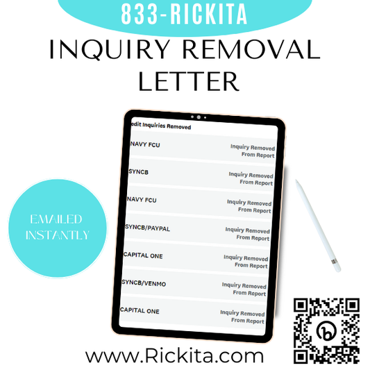 Inquiry Dispute Letter