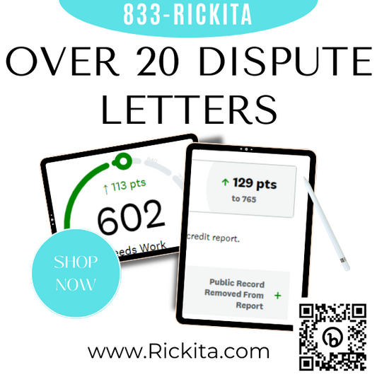 Mega Dispute Letter Package (Over 20 Letters)